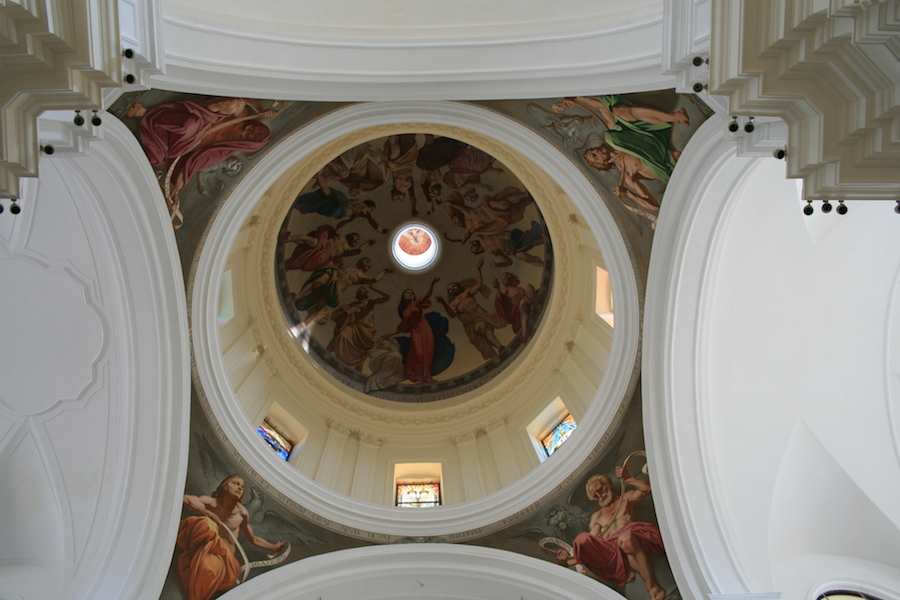 Fresques de l'intérieur de la cathédrale di Nicolo. Photo de Aitor Pedrueza.