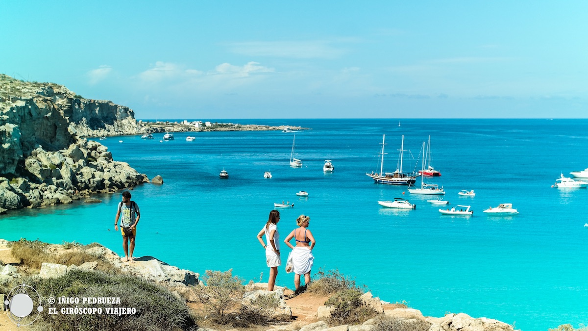 La Cala Rossa, superbe crique d'eaux turquoises. ©Iñigo Pedrueza.