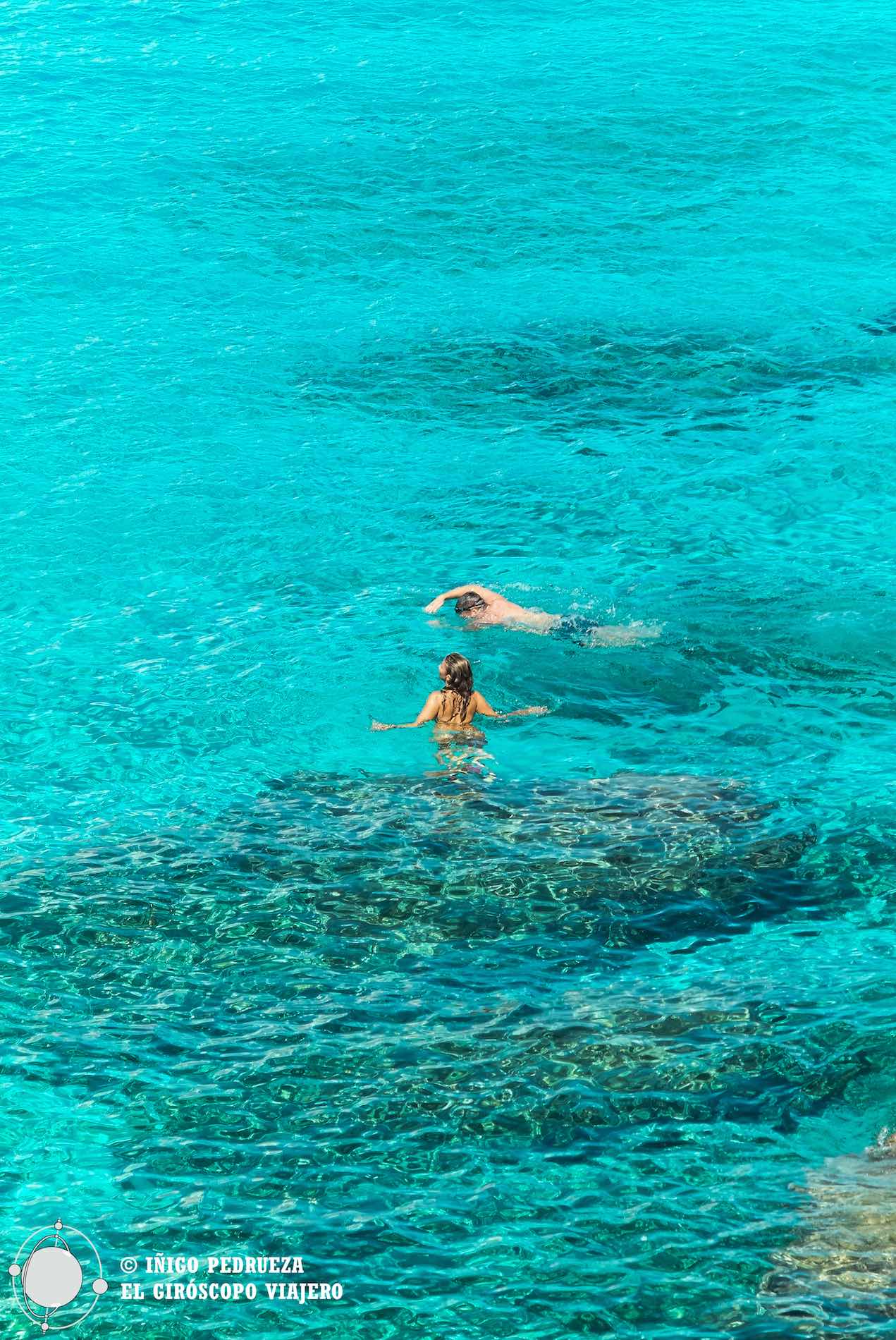 Anciennes carrières qui sont des plages, des eaux turquoises à perte de vue... Favignana c'est un paradis. ©Iñigo Pedrueza.